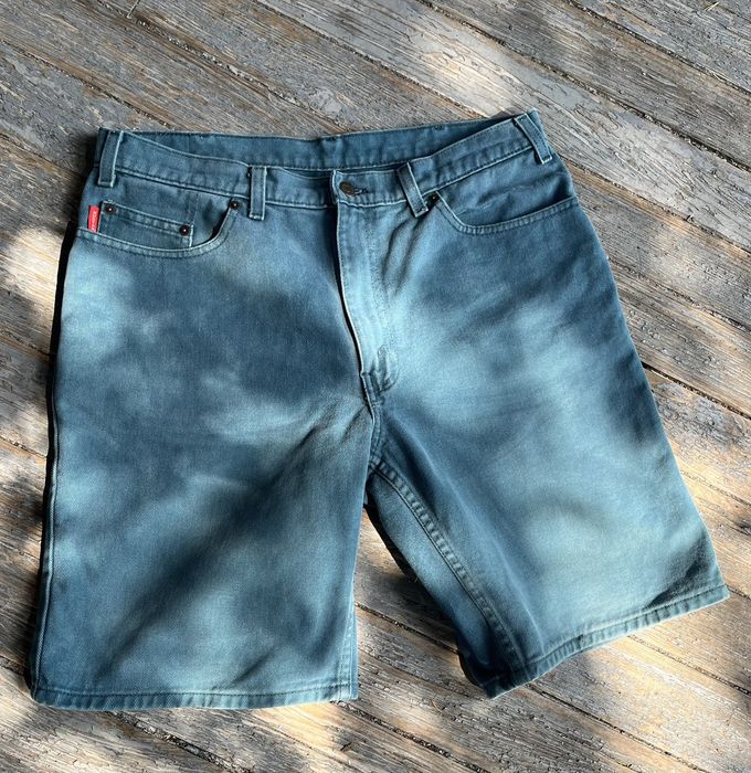 Vintage Jean shorts Grailed