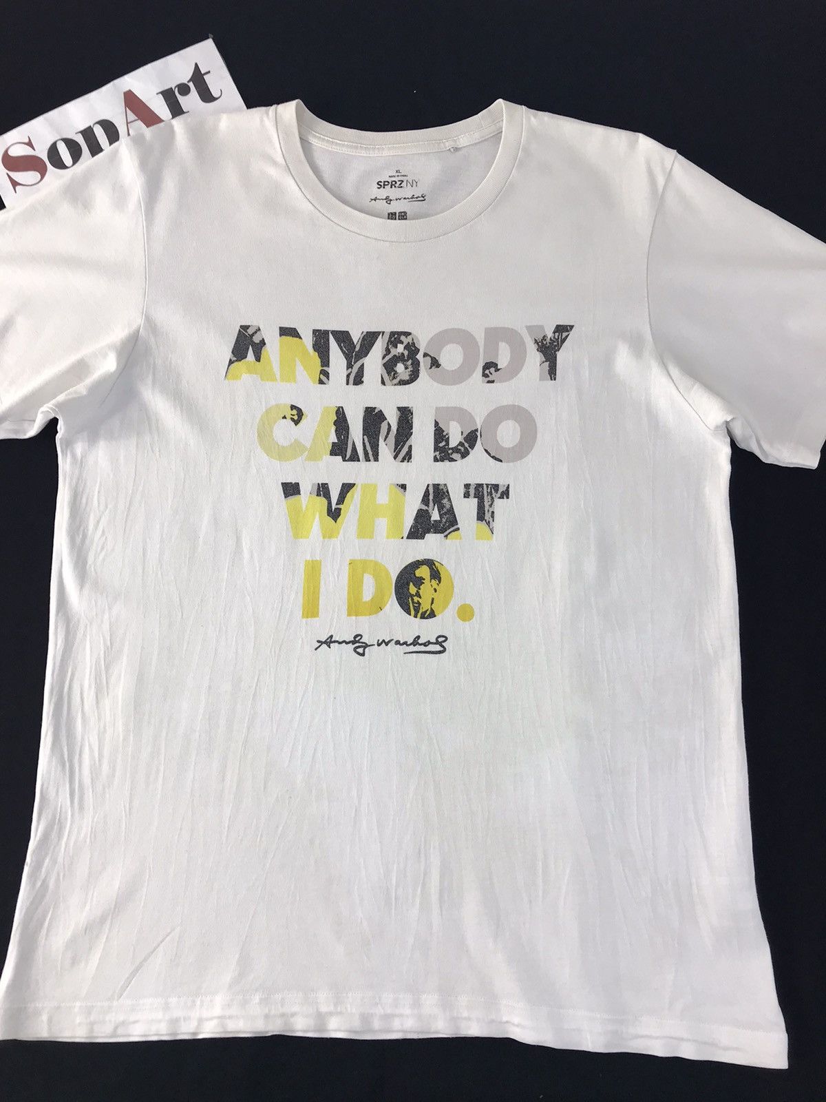 Andy Warhol Andy Warhol Print Anybody Can Do What I Do Tee Design Size US L / EU 52-54 / 3 - 3 Thumbnail