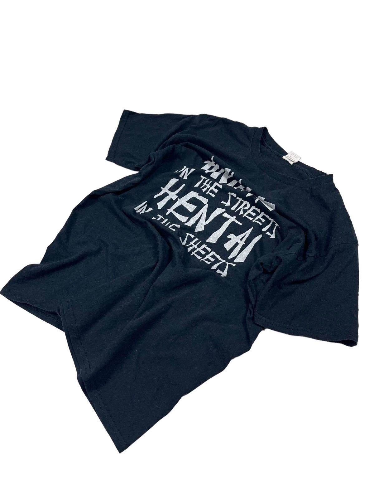 Anime Anime on the streets, Hentai in the sheets y2k Adult Humour Size US XL / EU 56 / 4 - 2 Thumbnail