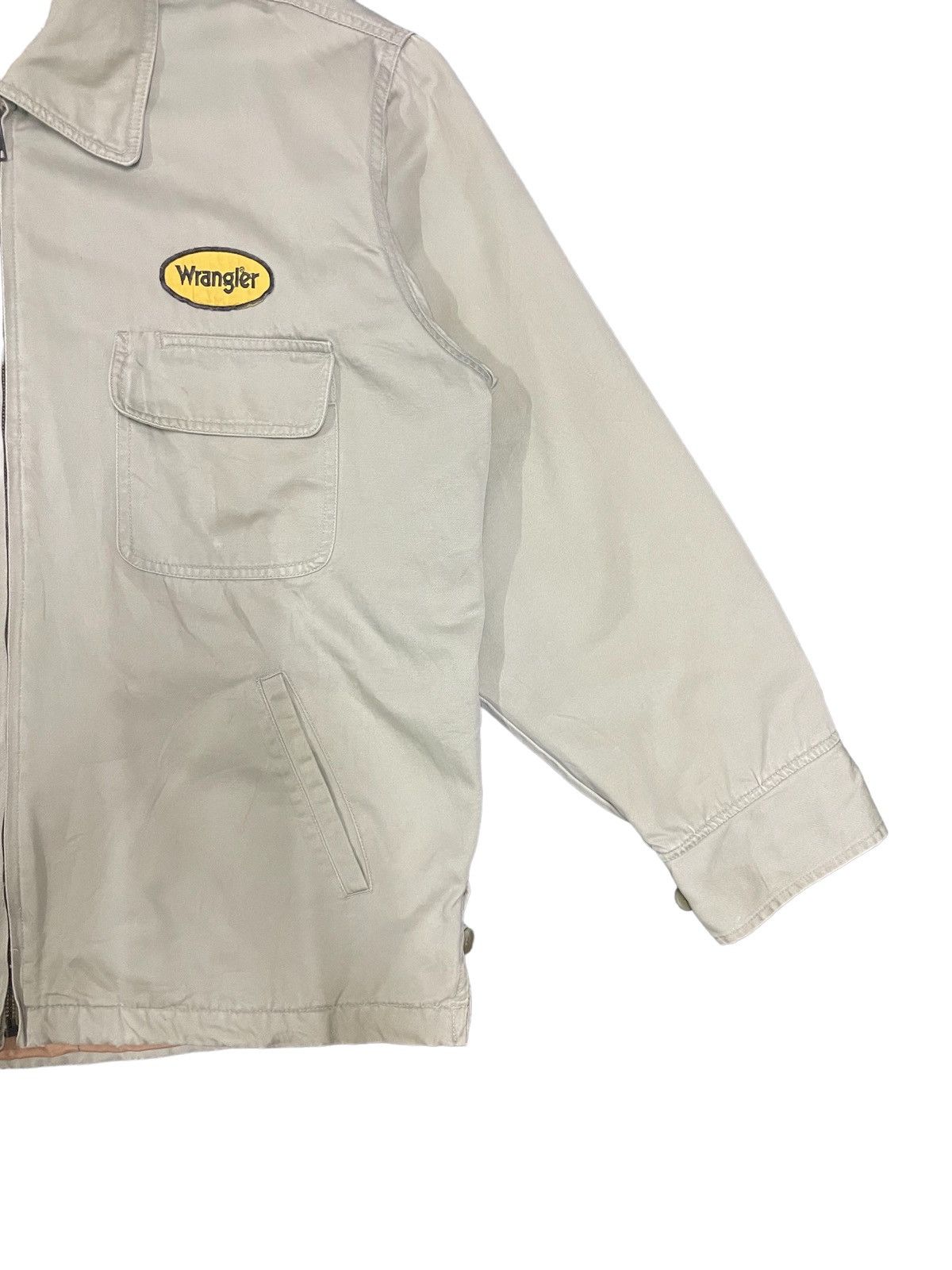 Wrangler Vintage Wrangler Patches Spellout Embroidery Hunting Jacket Size US L / EU 52-54 / 3 - 4 Thumbnail