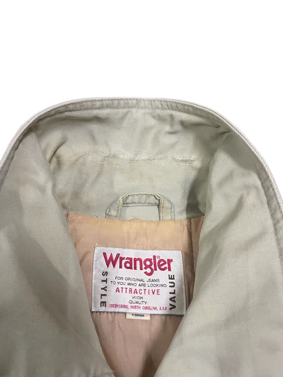 Wrangler Vintage Wrangler Patches Spellout Embroidery Hunting Jacket Size US L / EU 52-54 / 3 - 7 Thumbnail