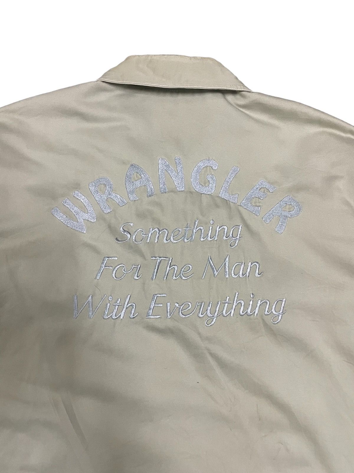Wrangler Vintage Wrangler Patches Spellout Embroidery Hunting Jacket Size US L / EU 52-54 / 3 - 13 Thumbnail