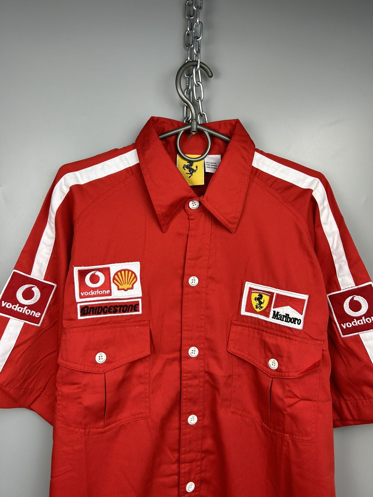 Marlboro Vintage Ferrari Marlboro Racing F1 Shirt Size US XXL / EU 58 / 5 - 2 Thumbnail