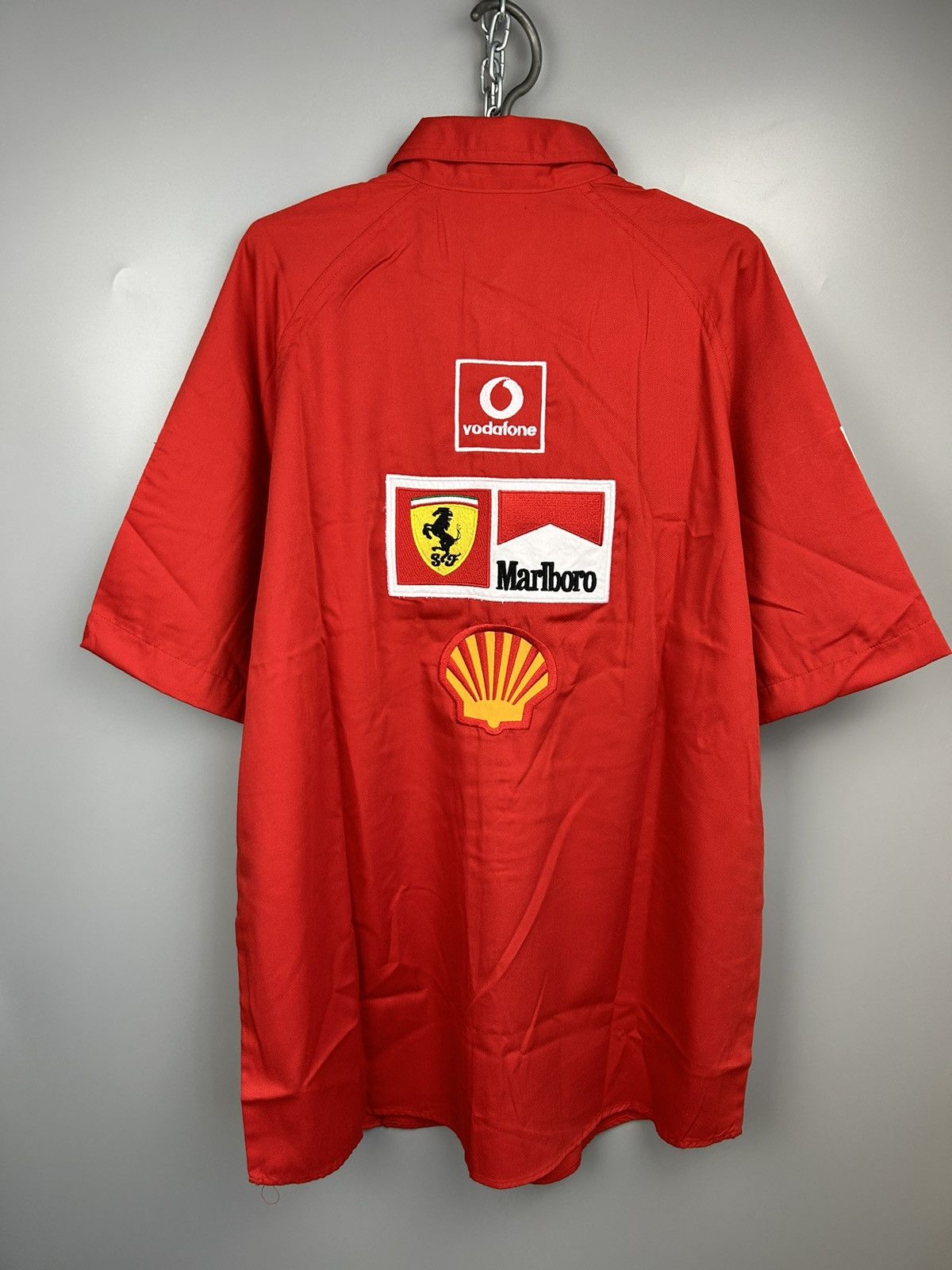 Marlboro Vintage Ferrari Marlboro Racing F1 Shirt Size US XXL / EU 58 / 5 - 6 Thumbnail