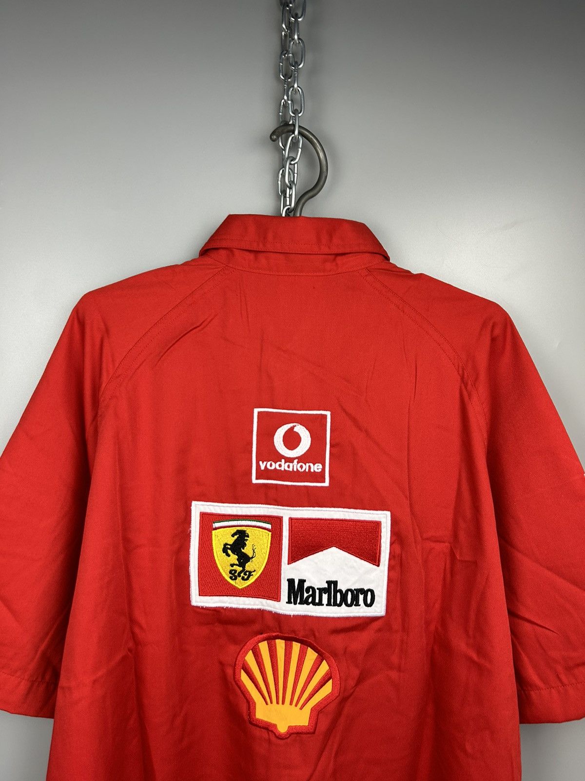 Marlboro Vintage Ferrari Marlboro Racing F1 Shirt Size US XXL / EU 58 / 5 - 7 Thumbnail