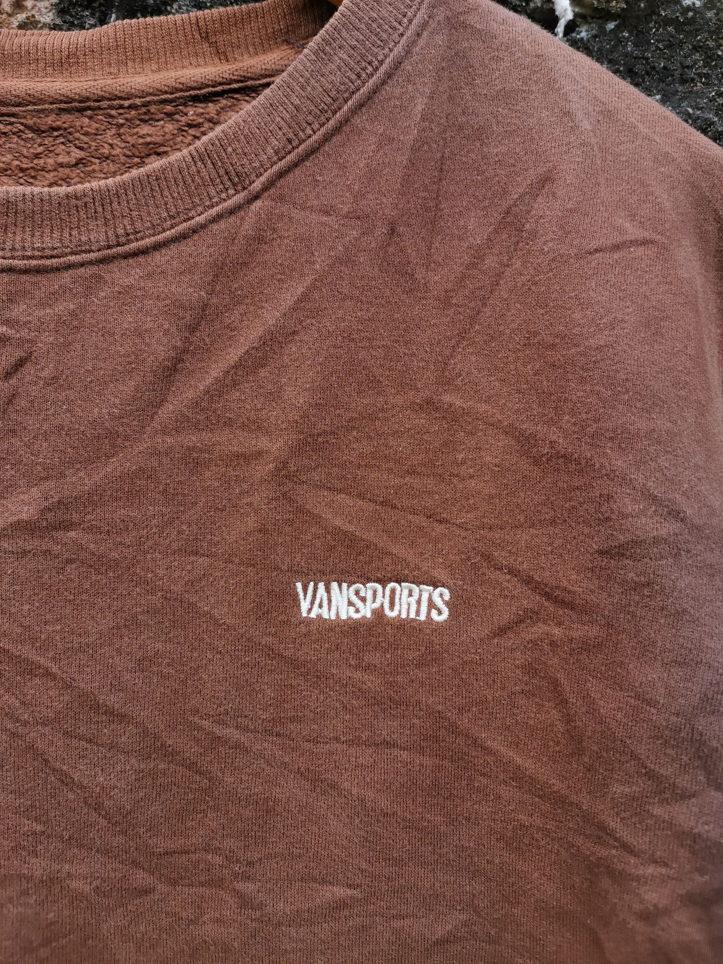 Japanese Brand Vintage Vansport 1951 Embroidered Sweatshirt Hype Colour Size US S / EU 44-46 / 1 - 4 Thumbnail
