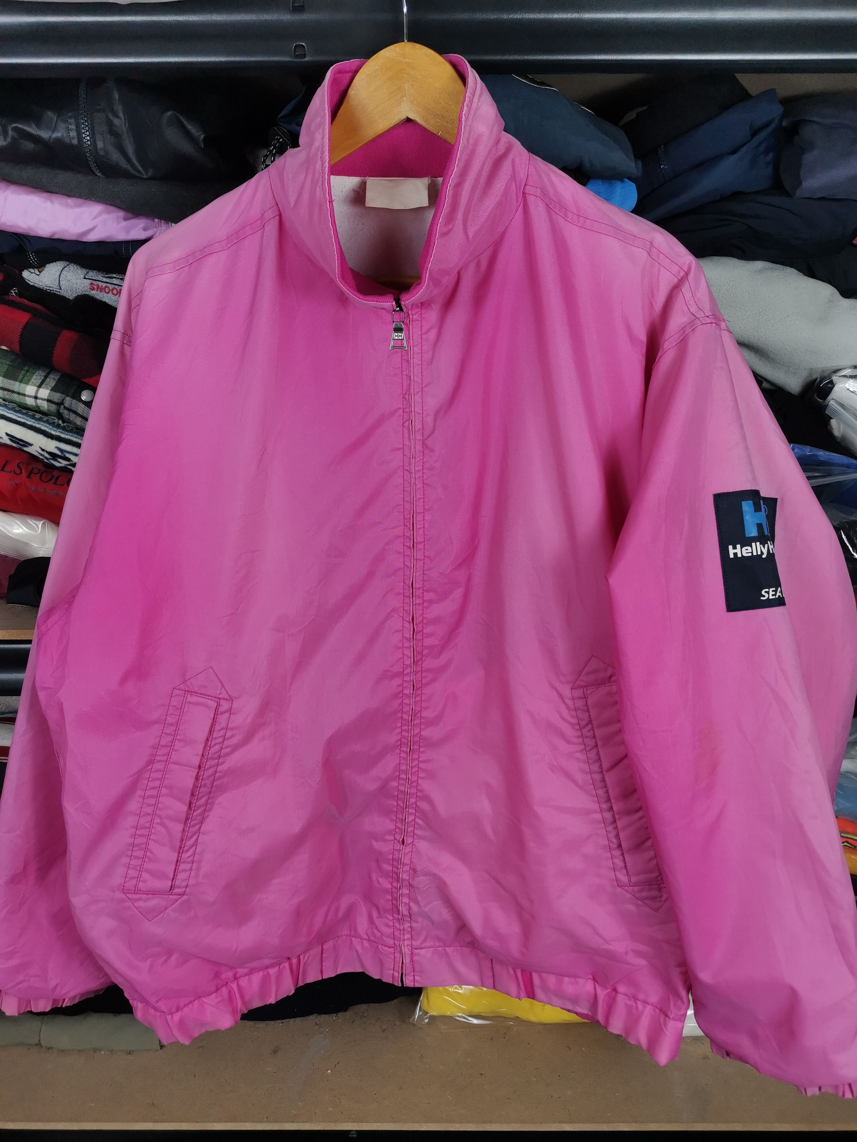 Helly Hansen Vintage 90s Helly Hansen Sea Life Jacket Sun Faded Size US L / EU 52-54 / 3 - 1 Thumbnail