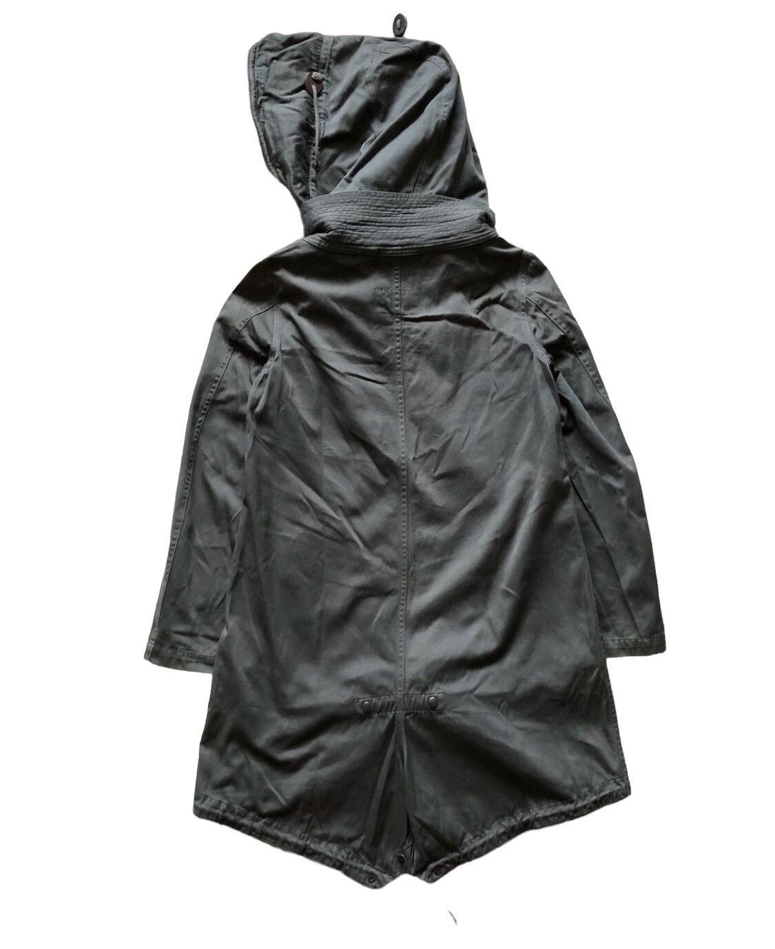 CABANE de ZUCCa 1990s Zucca Asymmetrical Zipper Parka Jacket Size US S / EU 44-46 / 1 - 4 Thumbnail