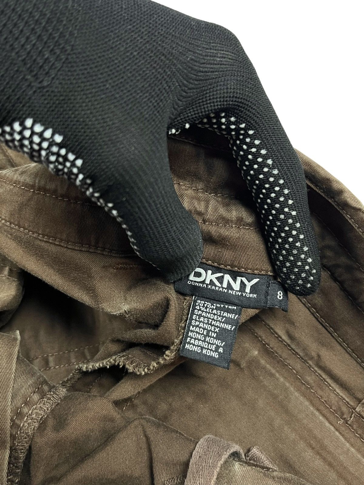 Other Vintage y2k Brown DKNY Cargo Bondage Pants Size 30" / US 8 / IT 44 - 8 Thumbnail
