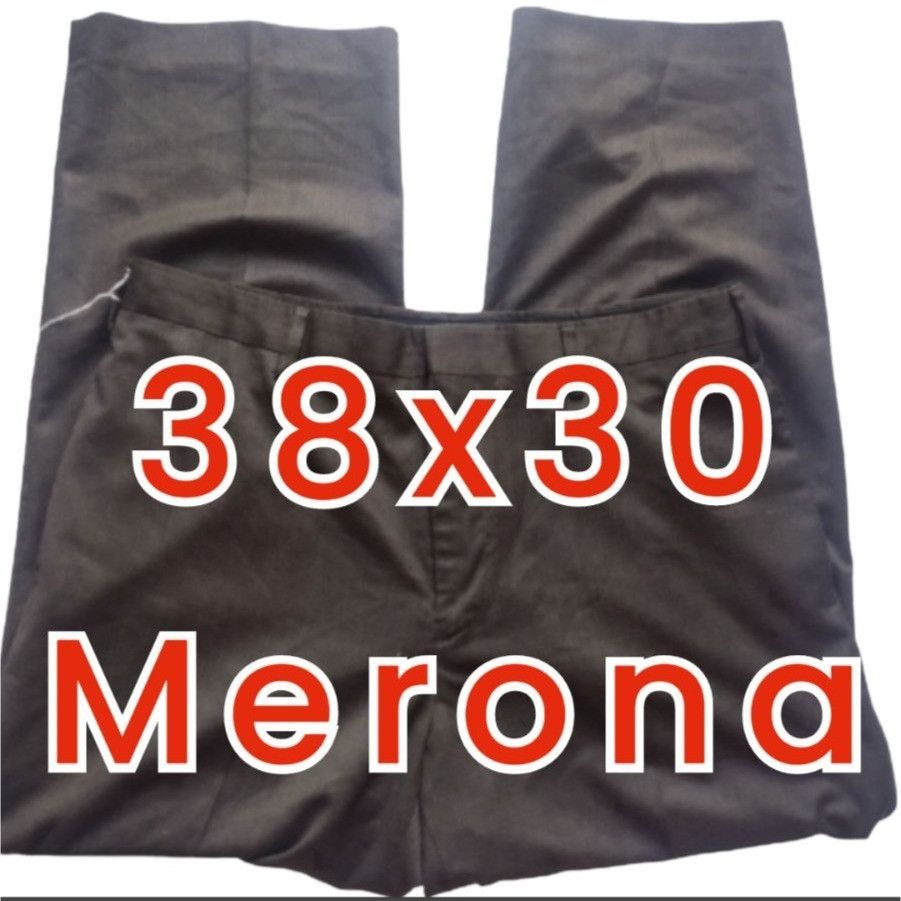 Merona 38x30 Merona Men's Pants, Brown Slacks Business Casual | Grailed