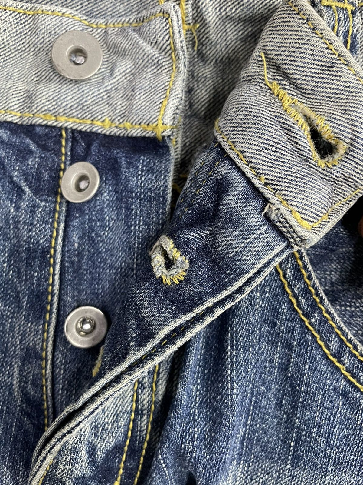 Japanese Brand × Vintage Vintage Designer RealBVoice Streetwear Baggy Denim With Belt Size US 34 / EU 50 - 8 Thumbnail