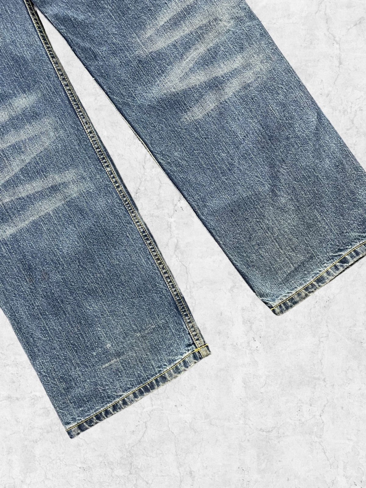 Japanese Brand × Vintage Vintage Designer RealBVoice Streetwear Baggy Denim With Belt Size US 34 / EU 50 - 14 Thumbnail