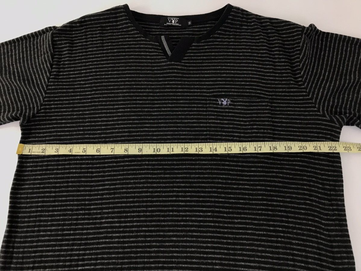Playboy × Vintage Vtg Playboy Singgle Pocket Design Striped Tee Style Size US L / EU 52-54 / 3 - 8 Thumbnail