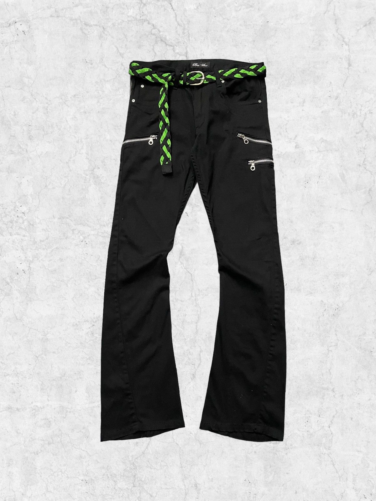 Bike Star Japan Flared Zipper Cargo With Belt