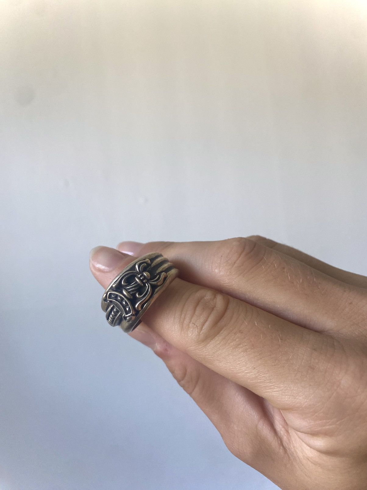Chrome Hearts Dagger Ring Silver Motif Jewelry - Shop here