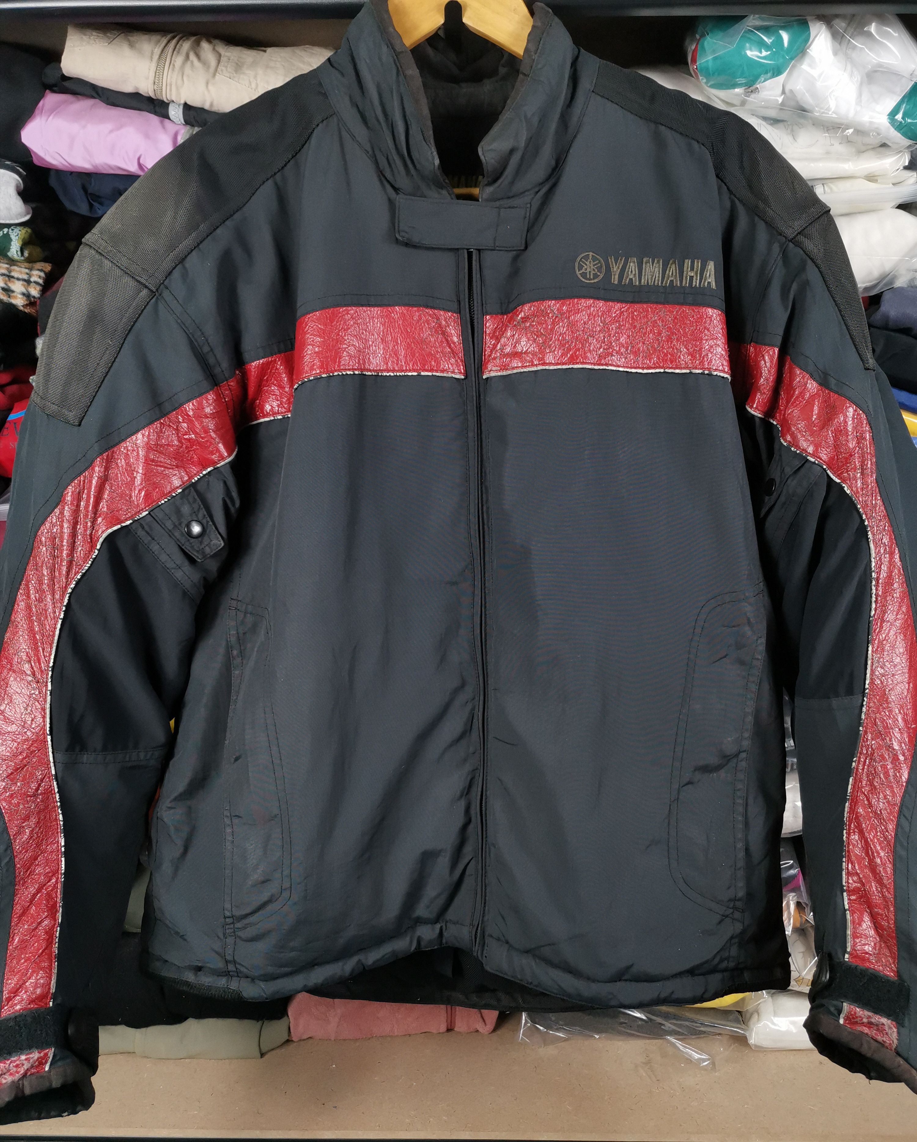 Yamaha Vintage Yamaha Motorcycle Racing Jacket Size US L / EU 52-54 / 3 - 1 Thumbnail
