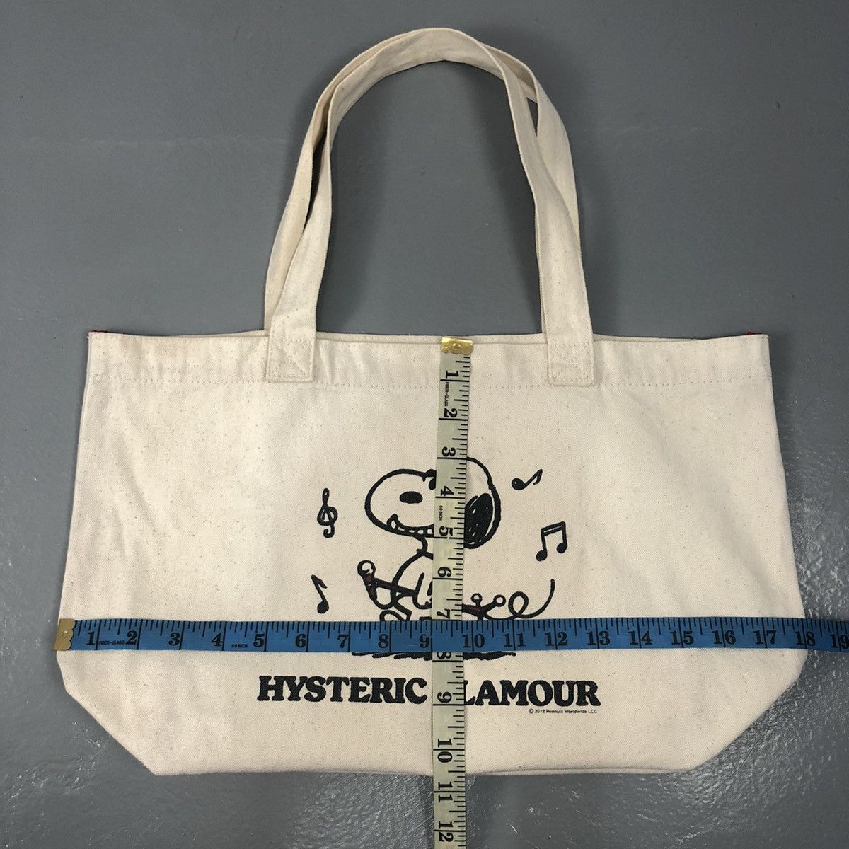 Hysteric Glamour × Peanuts 🔥 Final Drop 🔥 Hysteric Glamour X Peanuts Tote Bag Size ONE SIZE - 6 Thumbnail