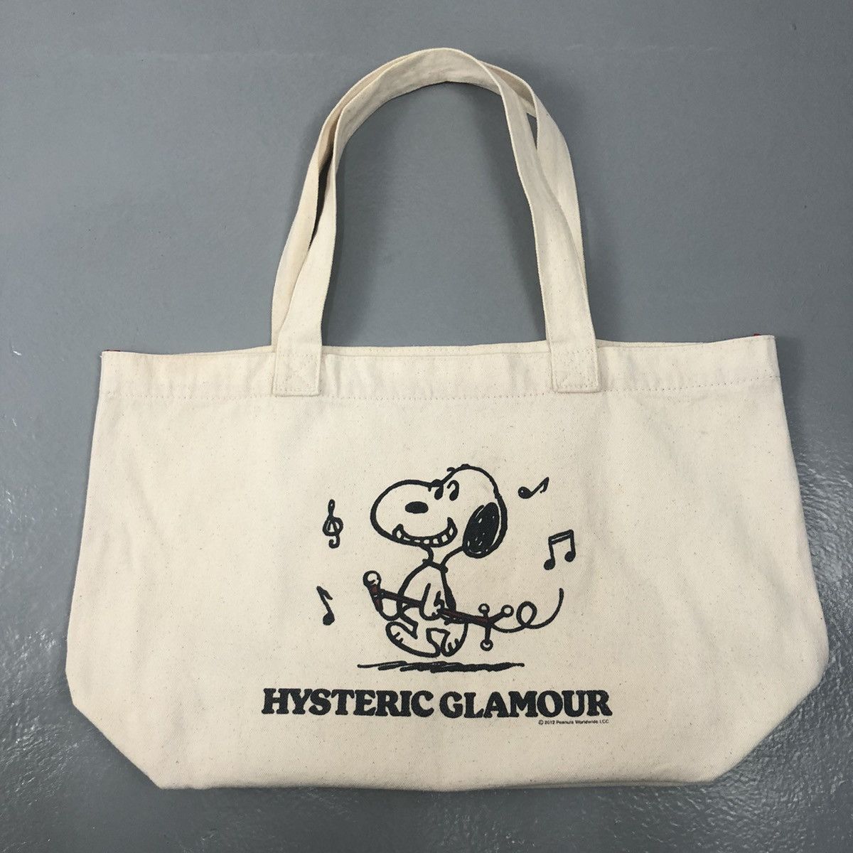 Hysteric Glamour × Peanuts 🔥 Final Drop 🔥 Hysteric Glamour X Peanuts Tote Bag Size ONE SIZE - 4 Thumbnail