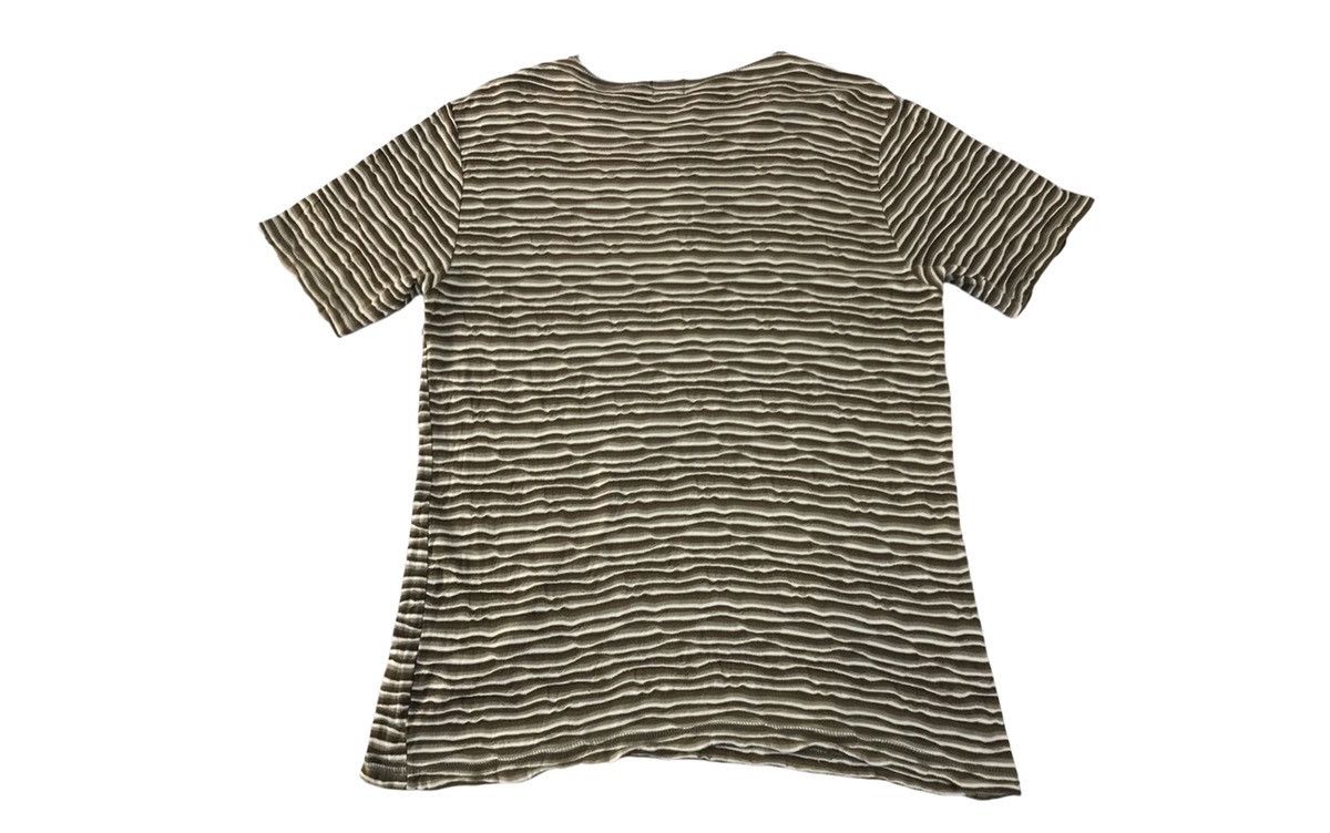 Takeo Kikuchi × Vintage Vintage Takeo Kikuchi Double Neck Design Striped Style Size US L / EU 52-54 / 3 - 2 Thumbnail