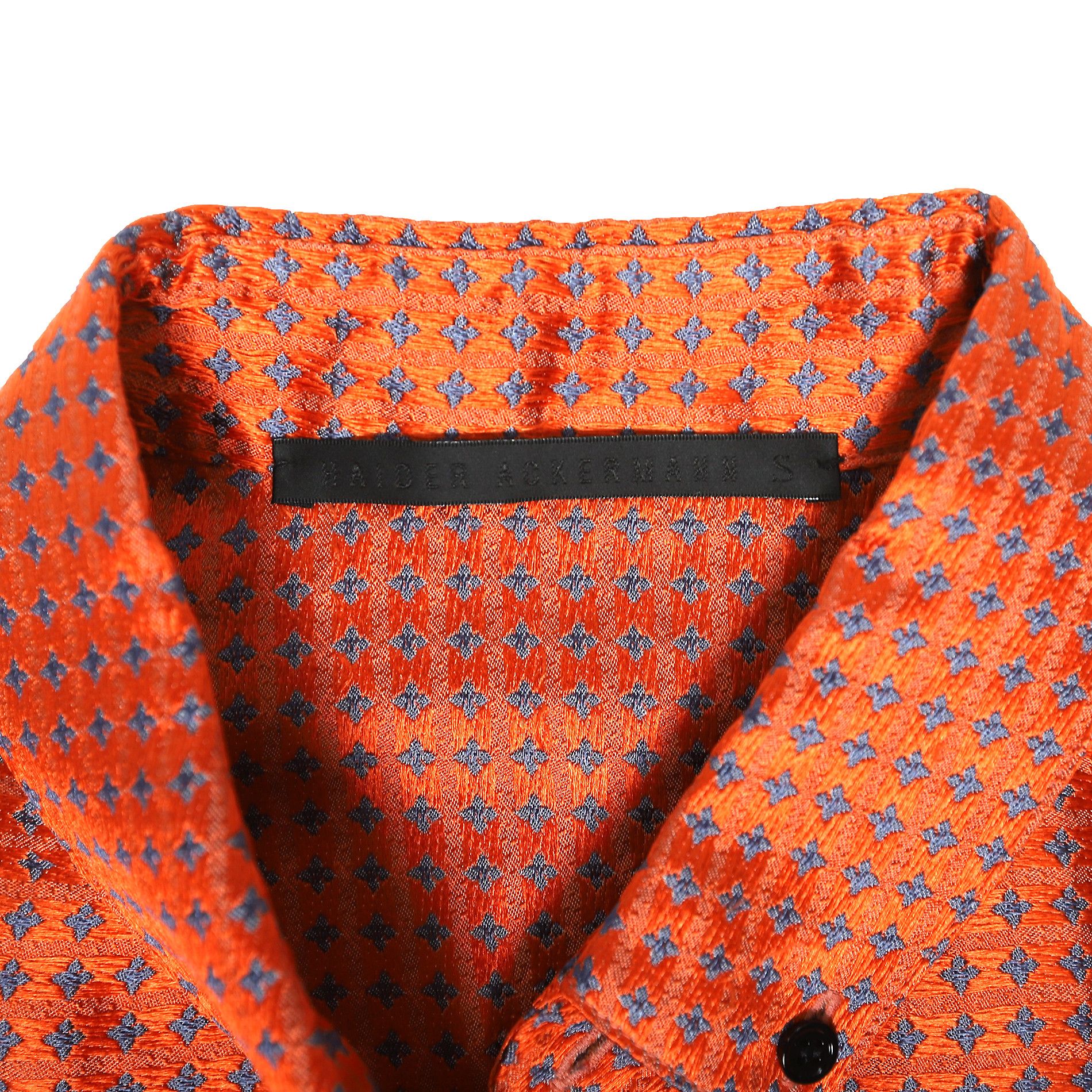 Haider Ackermann SS17 Orange Silk Shirt Size US S / EU 44-46 / 1 - 4 Thumbnail