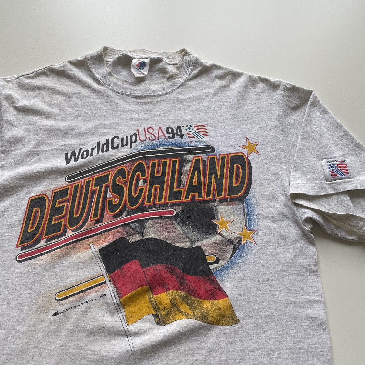 Vintage Vintage 1994 FIFA World Cup Deutschland Germany Shirt Large Size US L / EU 52-54 / 3 - 2 Thumbnail