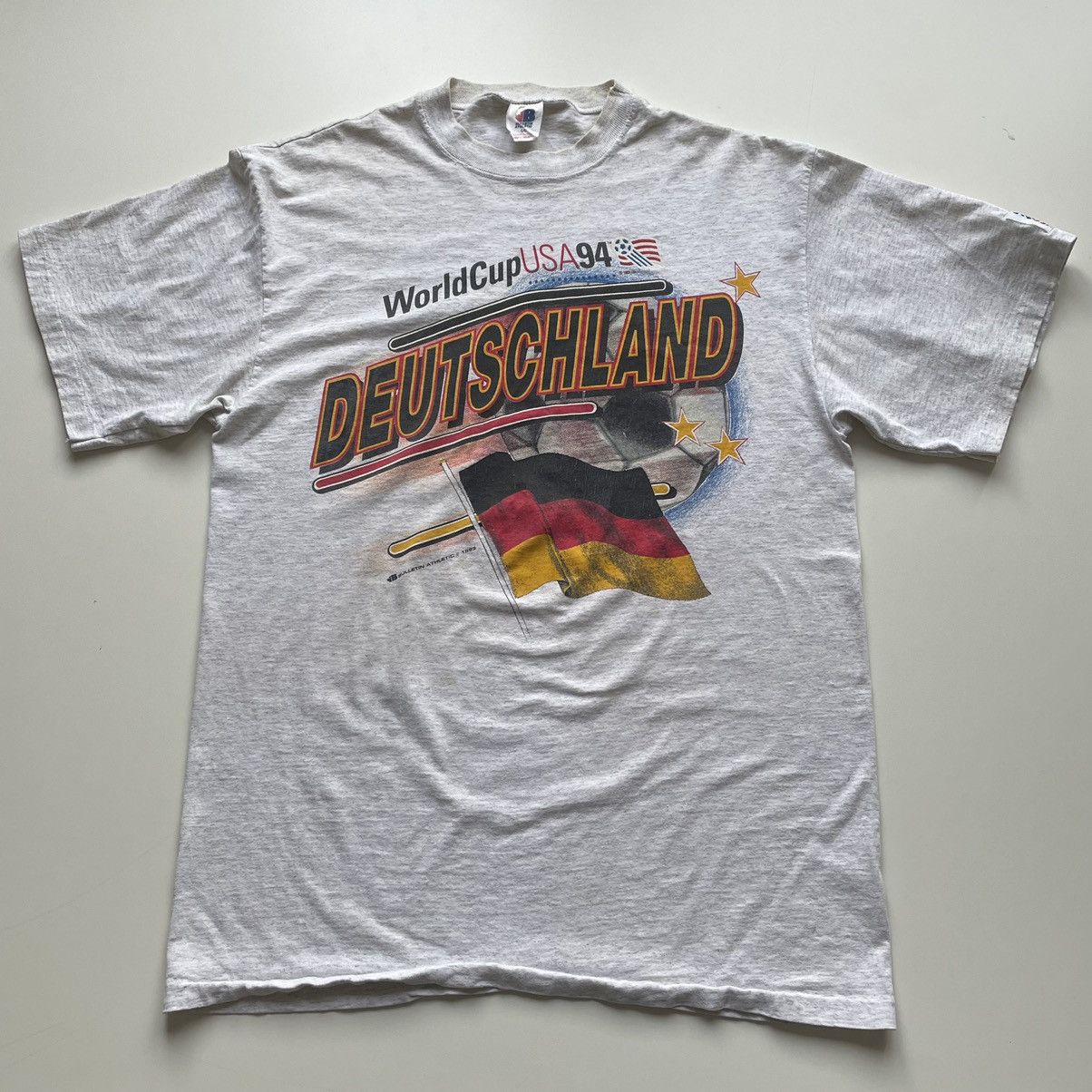 Vintage Vintage 1994 FIFA World Cup Deutschland Germany Shirt Large Size US L / EU 52-54 / 3 - 1 Thumbnail