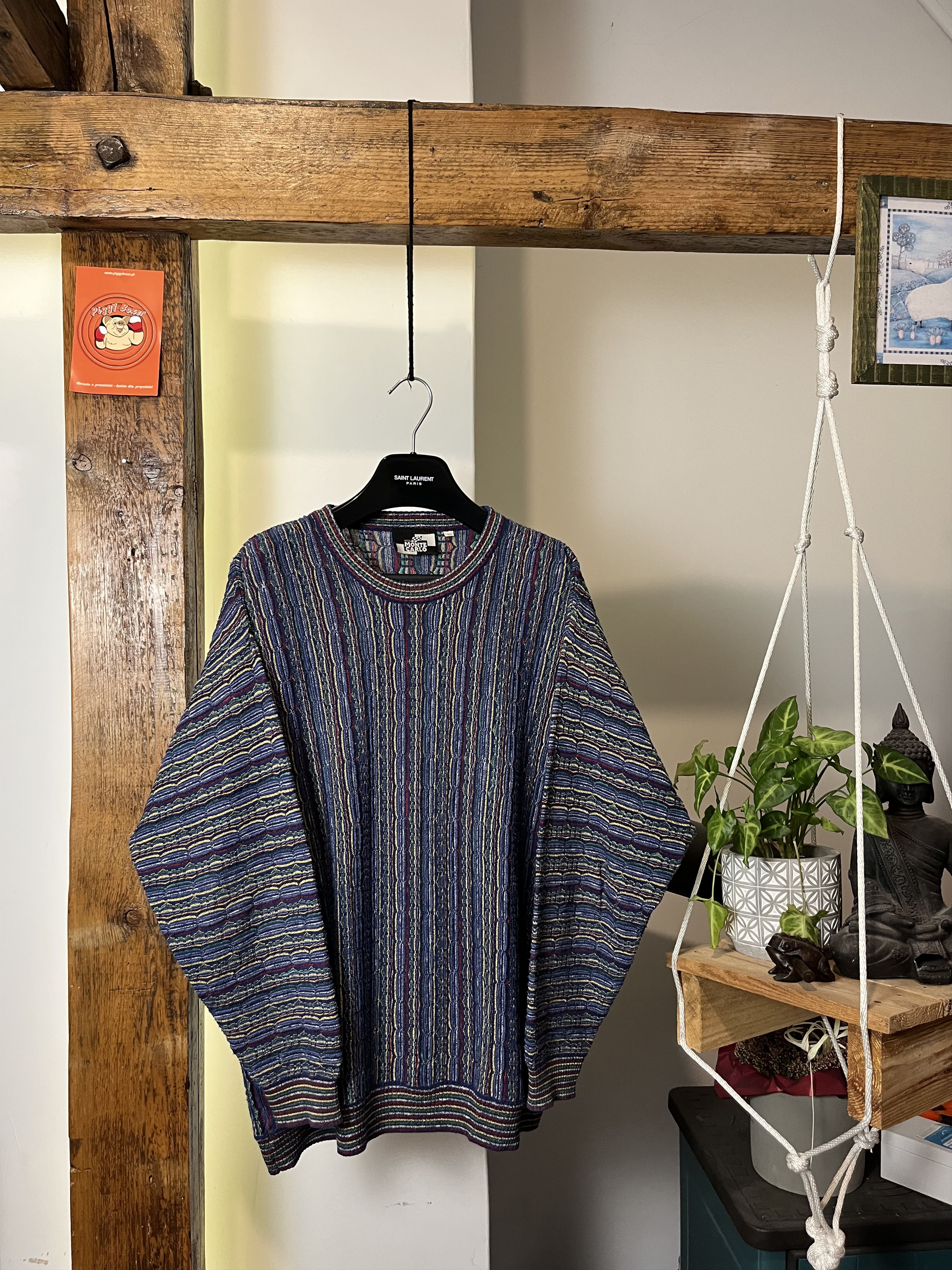 Coogi × Vintage Ocean Monte Carlo Coogi Style Sweater Made in Italy Size US M / EU 48-50 / 2 - 1 Thumbnail