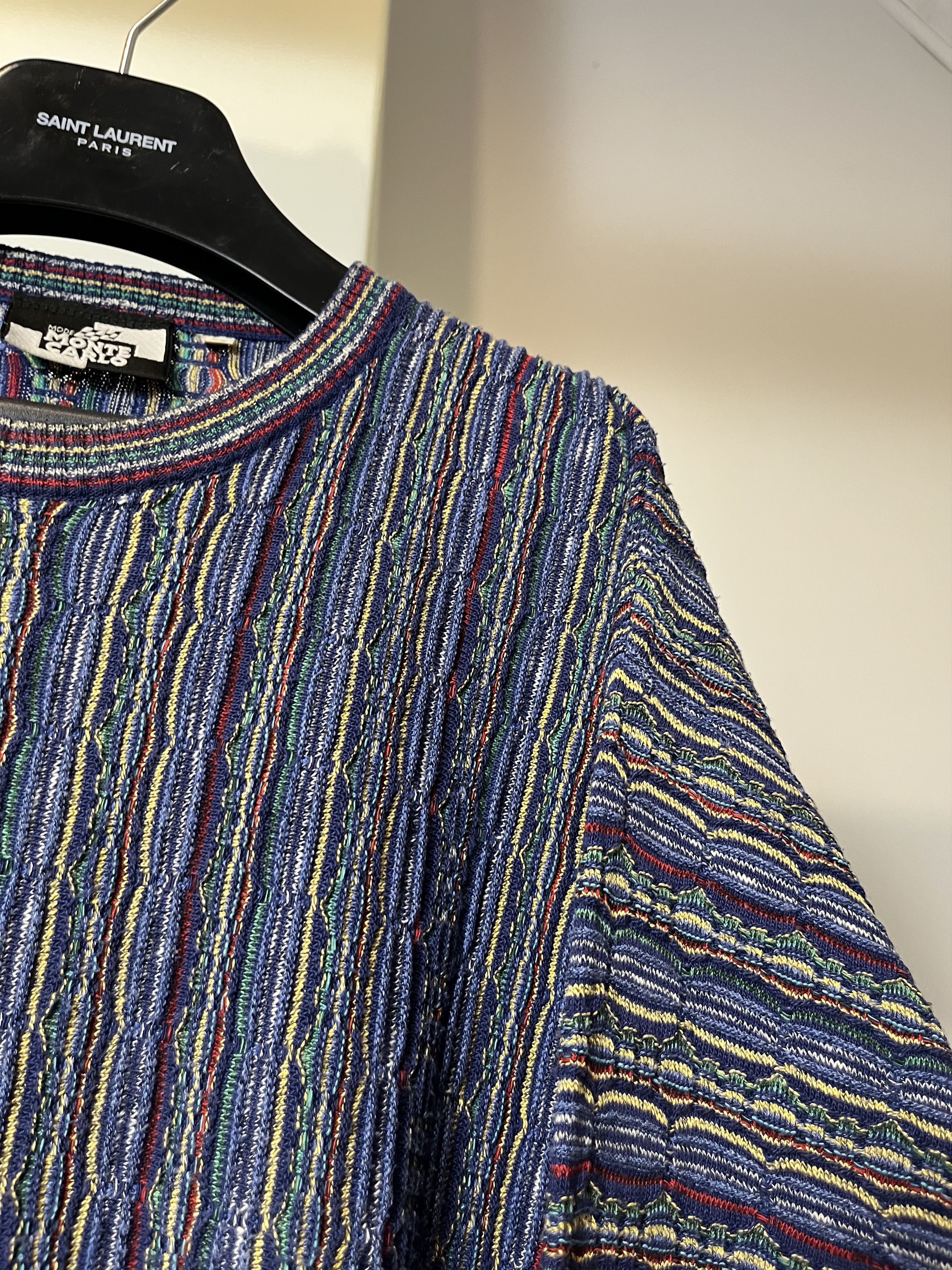 Coogi × Vintage Ocean Monte Carlo Coogi Style Sweater Made in Italy Size US M / EU 48-50 / 2 - 6 Thumbnail