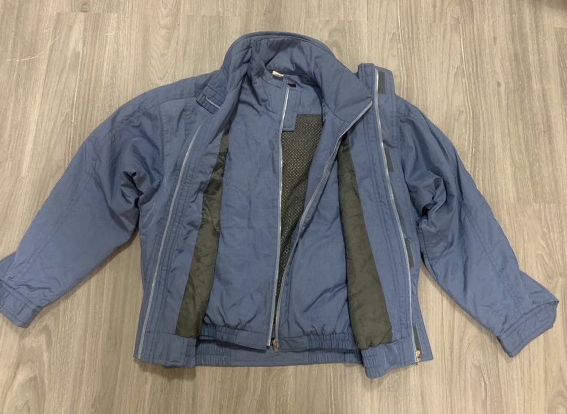 Sports Specialties VINTAGE YAMAHA SKIS RACING CROPPED SATIN STP BOMBER JACKET Size US L / EU 52-54 / 3 - 1 Thumbnail