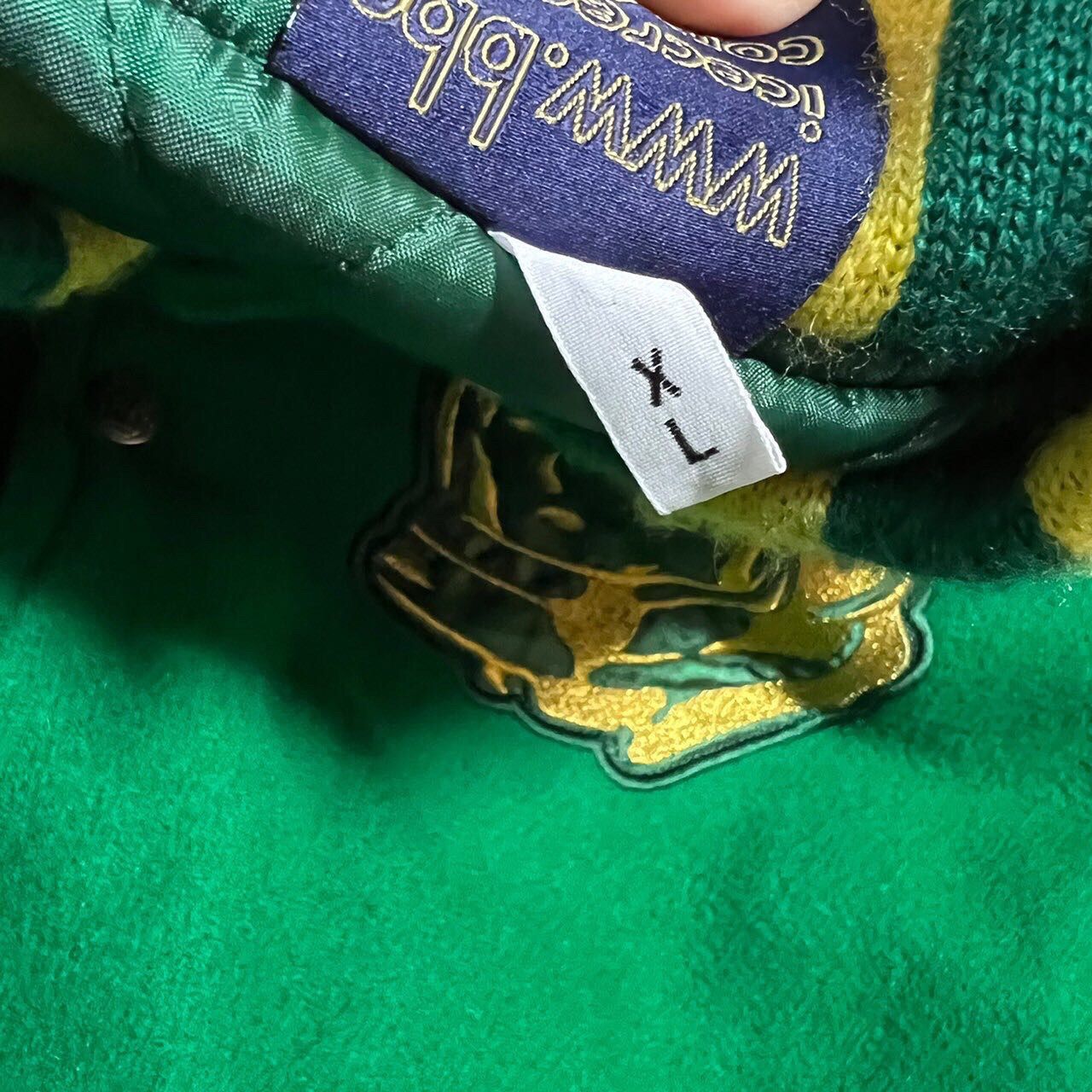 Billionaire Boys Club billionaire boys club 2007years versity jacket green /gold Size US XL / EU 56 / 4 - 4 Thumbnail
