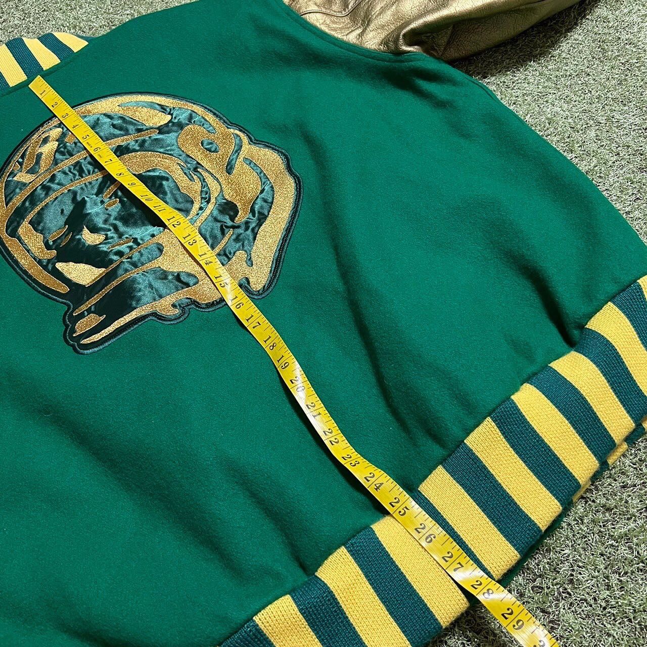 Billionaire Boys Club billionaire boys club 2007years versity jacket green /gold Size US XL / EU 56 / 4 - 8 Thumbnail