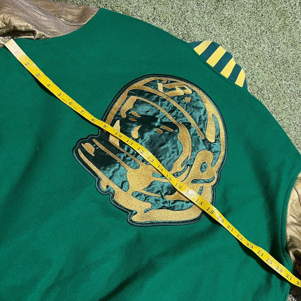 Billionaire Boys Club billionaire boys club 2007years versity jacket green /gold Size US XL / EU 56 / 4 - 7 Thumbnail