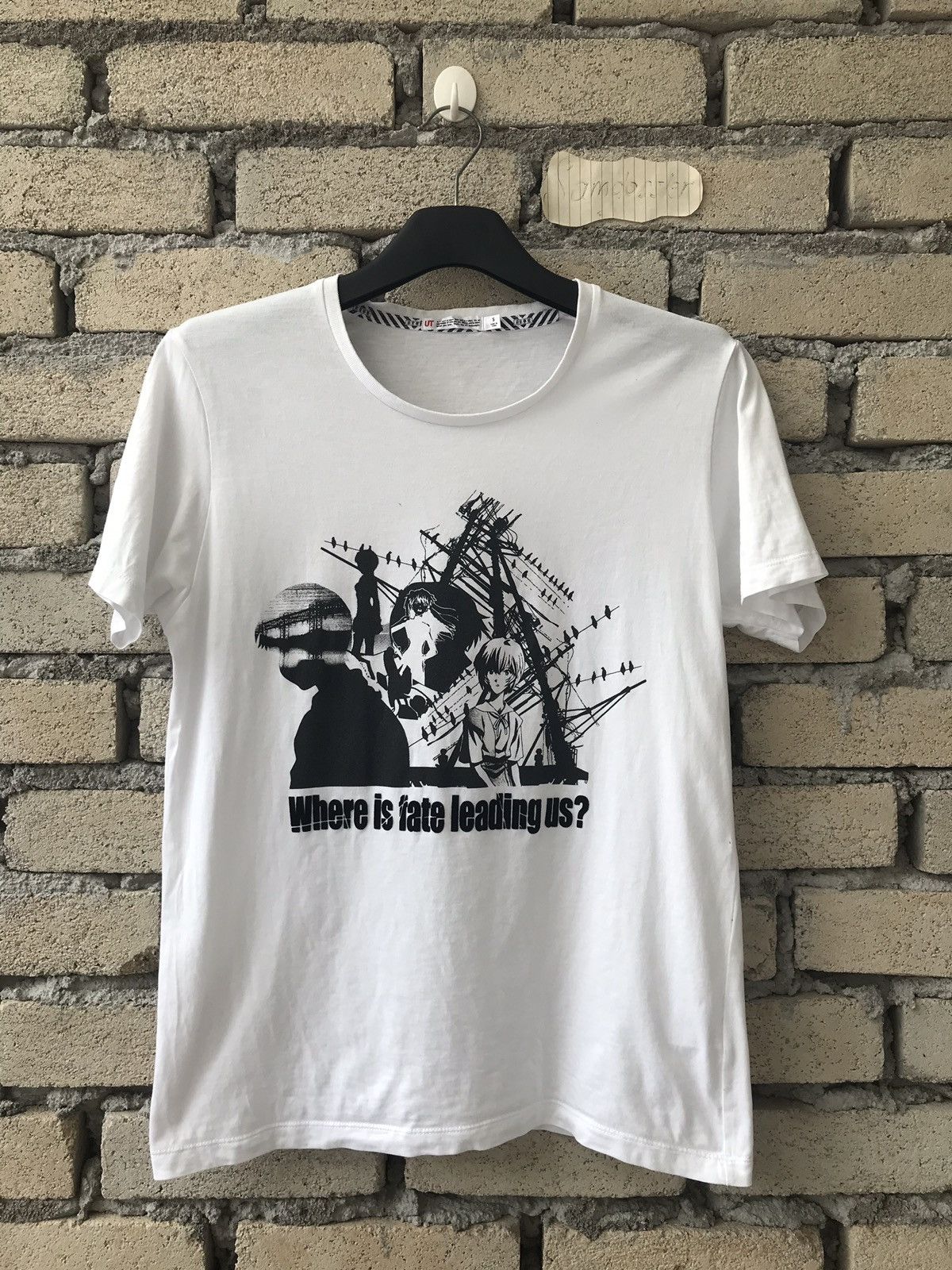 Anime × Uniqlo Khara Corporation Anime Network Evangelion Space Battleship Size US S / EU 44-46 / 1 - 1 Thumbnail