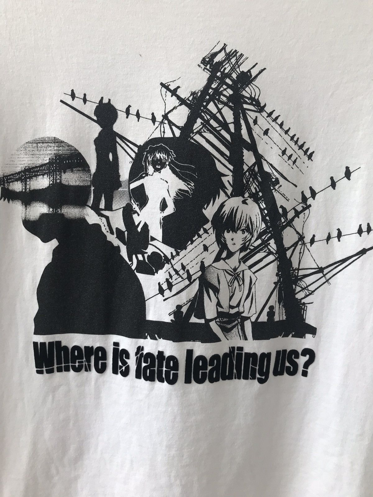 Anime × Uniqlo Khara Corporation Anime Network Evangelion Space Battleship Size US S / EU 44-46 / 1 - 2 Thumbnail