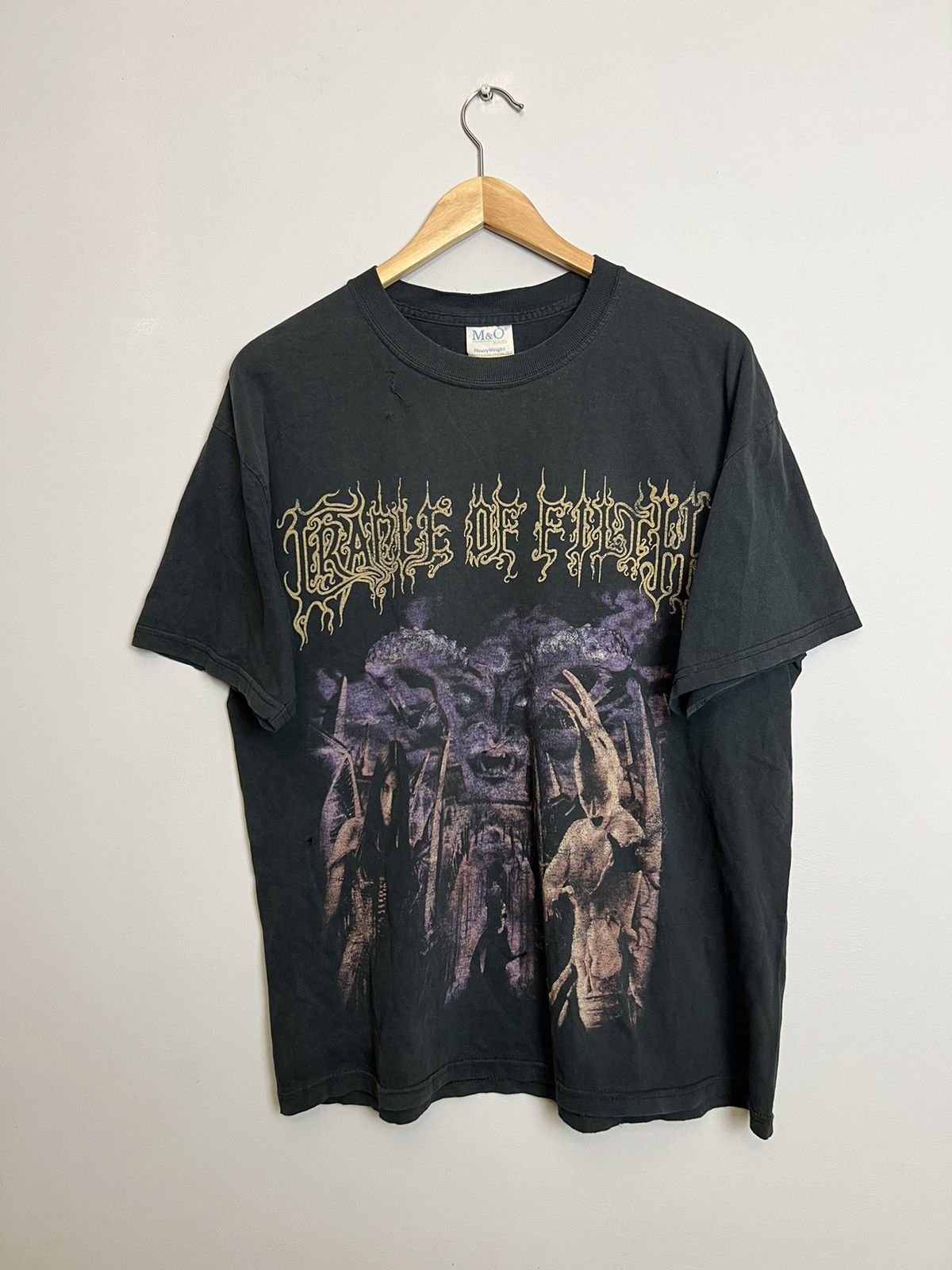 Vintage Vintage 2000 Cradle of Filth Tortured Soul Asylum Metal Tee ...