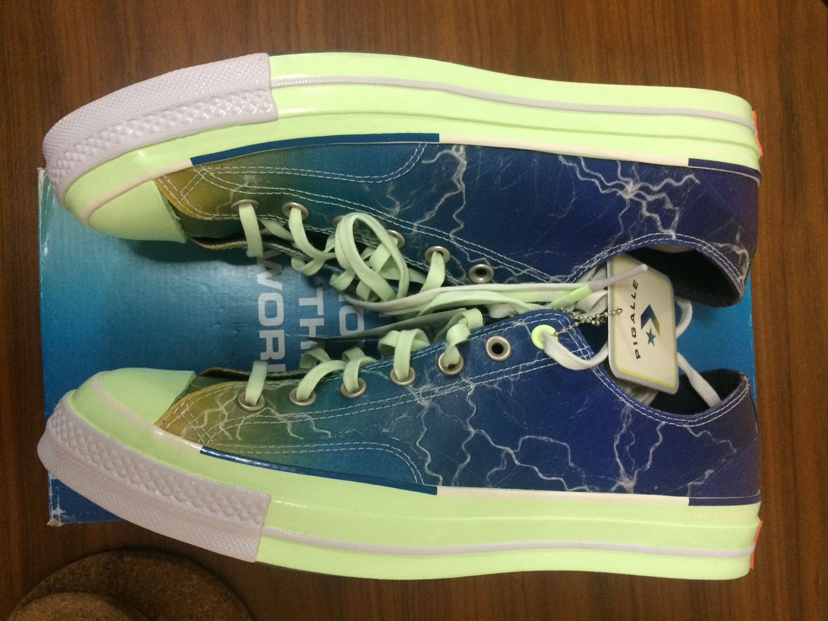 Converse CONVERSE x PIGALLE Chuck 70 Low Top Size US 11.5 / EU 44-45 - 5 Thumbnail