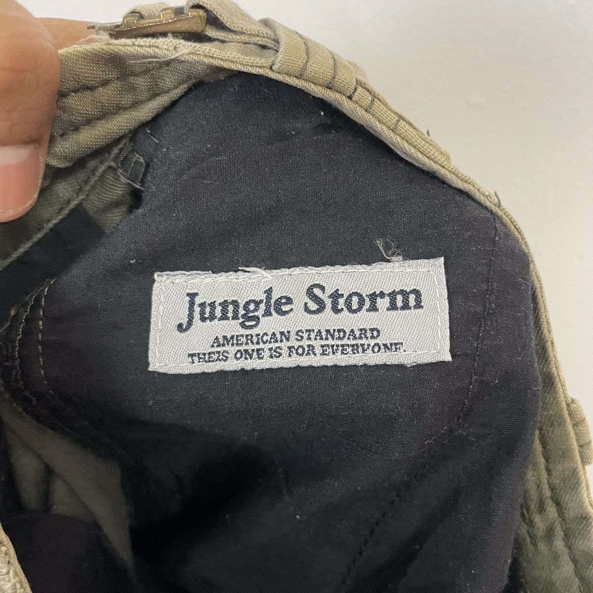 Japanese Brand Vtg Jungle Storm Tactical Multipocket Utility Cargo Pants Size US 32 / EU 48 - 9 Thumbnail