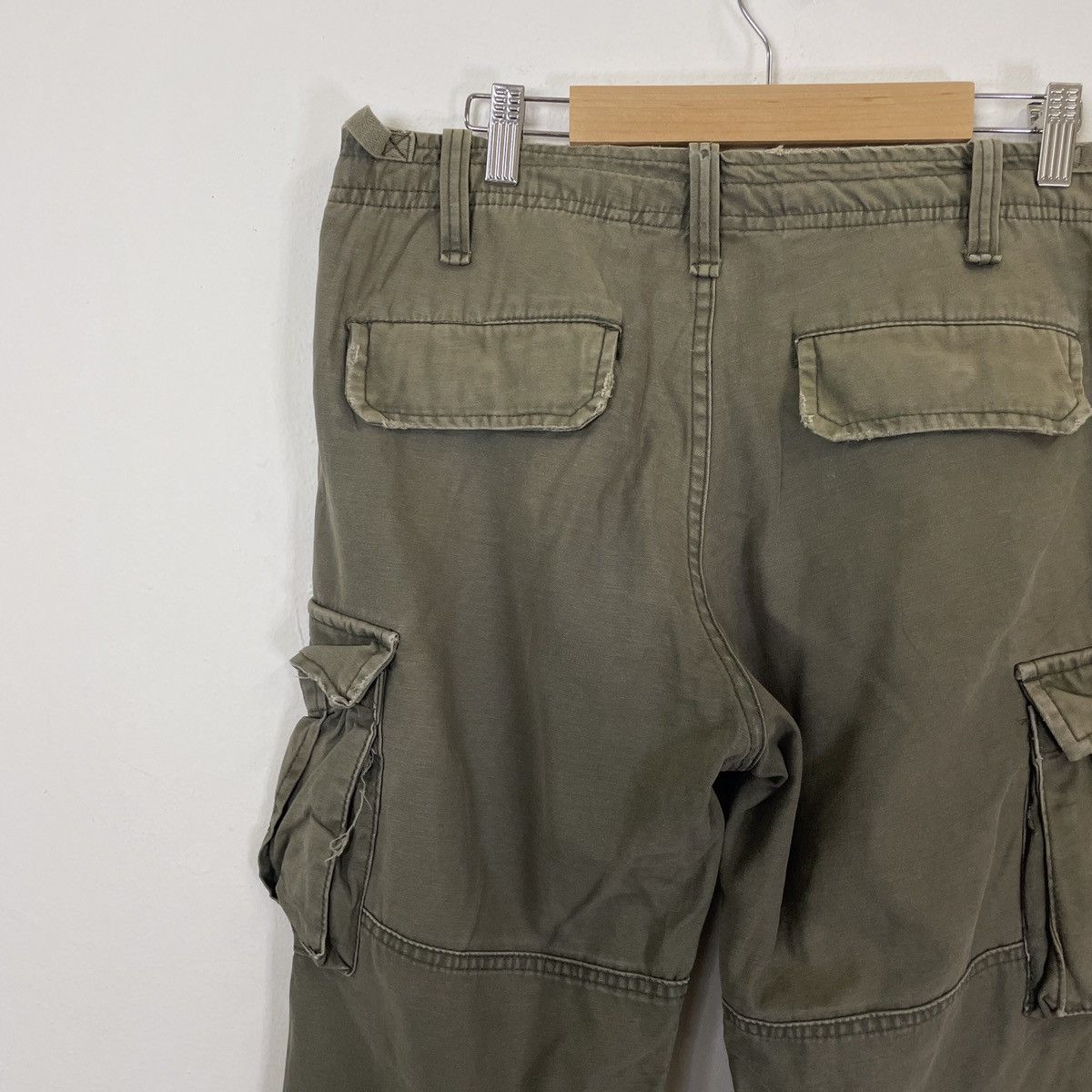 Japanese Brand Vtg Jungle Storm Tactical Multipocket Utility Cargo Pants Size US 32 / EU 48 - 7 Thumbnail