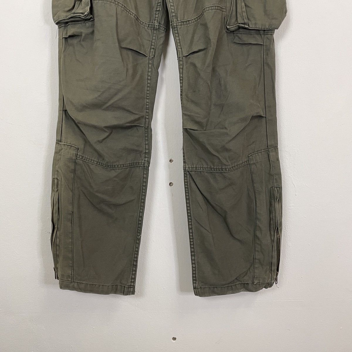 Japanese Brand Vtg Jungle Storm Tactical Multipocket Utility Cargo Pants Size US 32 / EU 48 - 4 Thumbnail