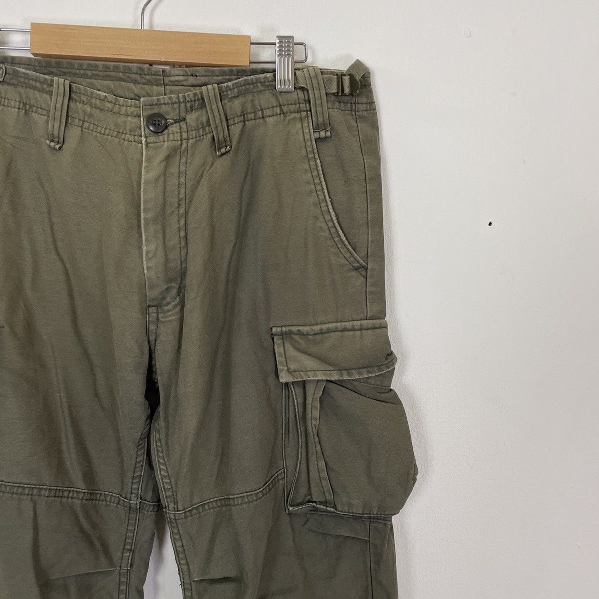 Japanese Brand Vtg Jungle Storm Tactical Multipocket Utility Cargo Pants Size US 32 / EU 48 - 2 Thumbnail