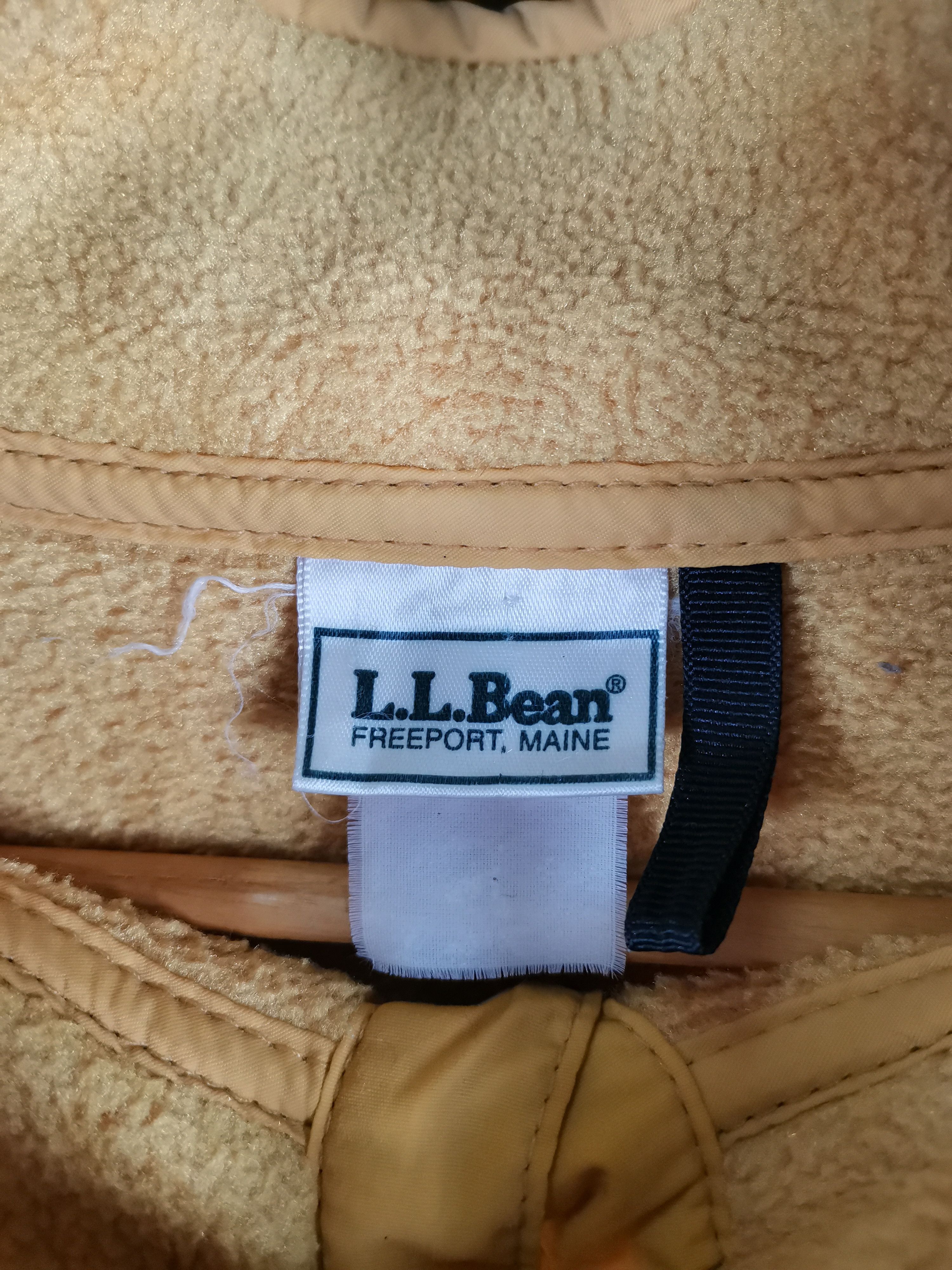 L.L. Bean Vintage LL Bean Fleece Sherpa Sweater Jacket Size US XL / EU 56 / 4 - 4 Thumbnail