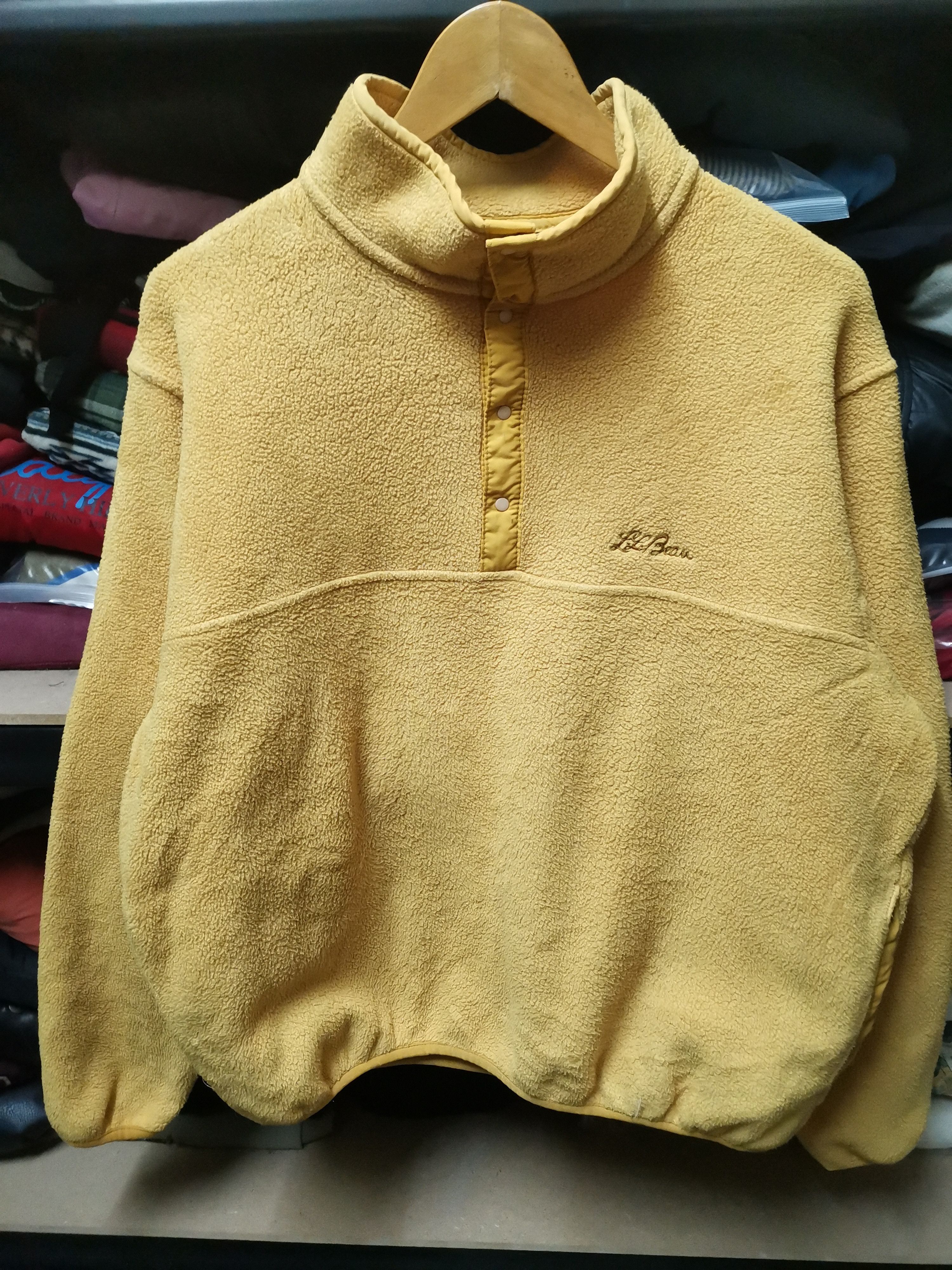 L.L. Bean Vintage LL Bean Fleece Sherpa Sweater Jacket Size US XL / EU 56 / 4 - 1 Thumbnail