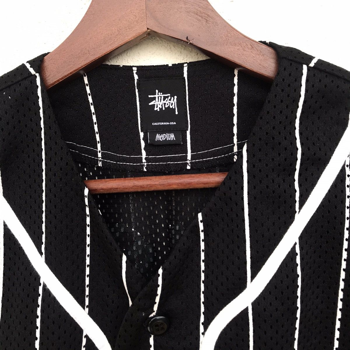 Stussy Rare Stussy baseball International netted shirt limited ed Size US M / EU 48-50 / 2 - 8 Thumbnail