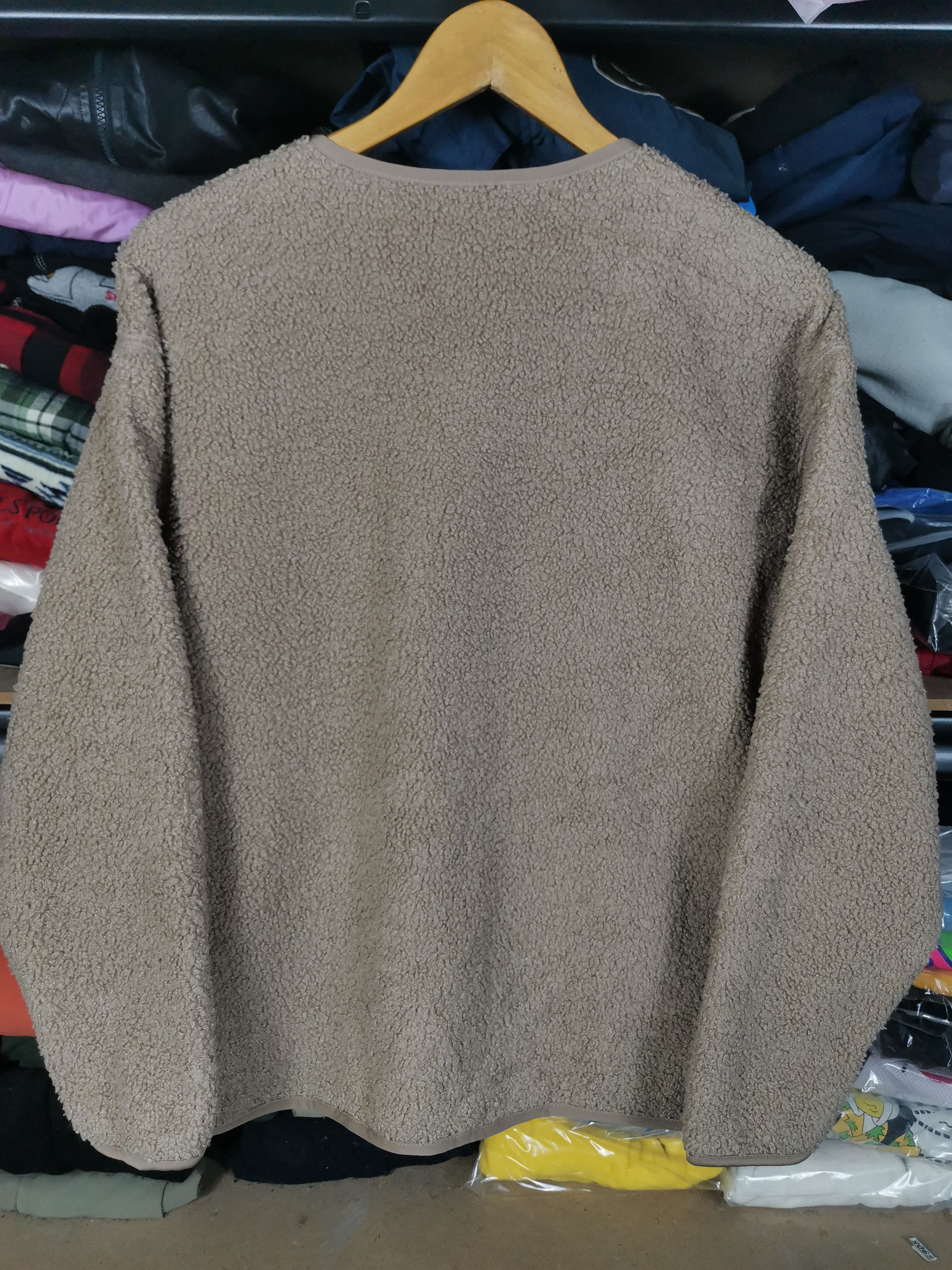 Japanese Brand Vintage Japanese Brand Closshi Deep Pile Sherpa Cardigan Size US M / EU 48-50 / 2 - 2 Thumbnail