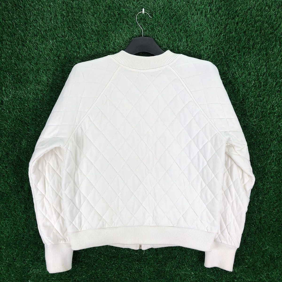 Bershka Bershka Quilted Bomber Style Jacket Zip up Size M / US 6-8 / IT 42-44 - 4 Thumbnail