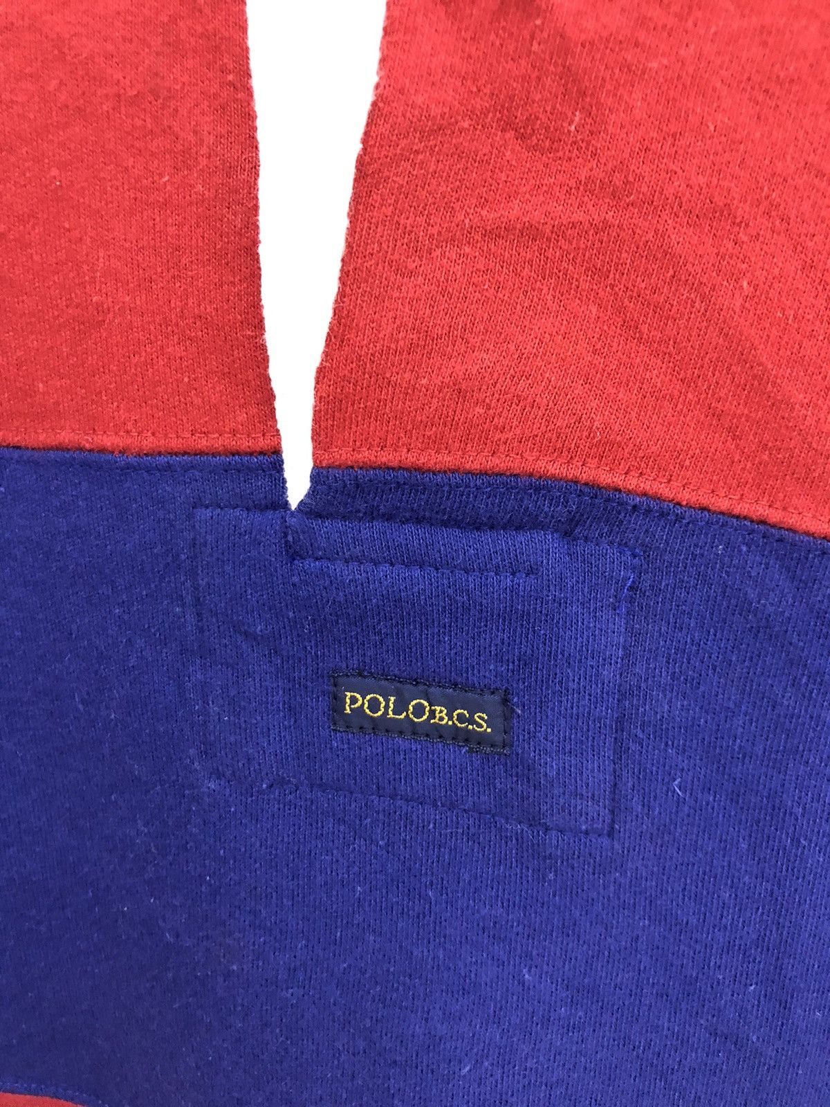 Vintage Polo British Country Club Rugby Sweatshirt Size US L / EU 52-54 / 3 - 5 Thumbnail