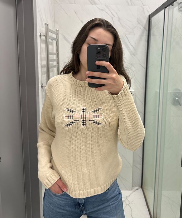 Burberry discount jumper vintage