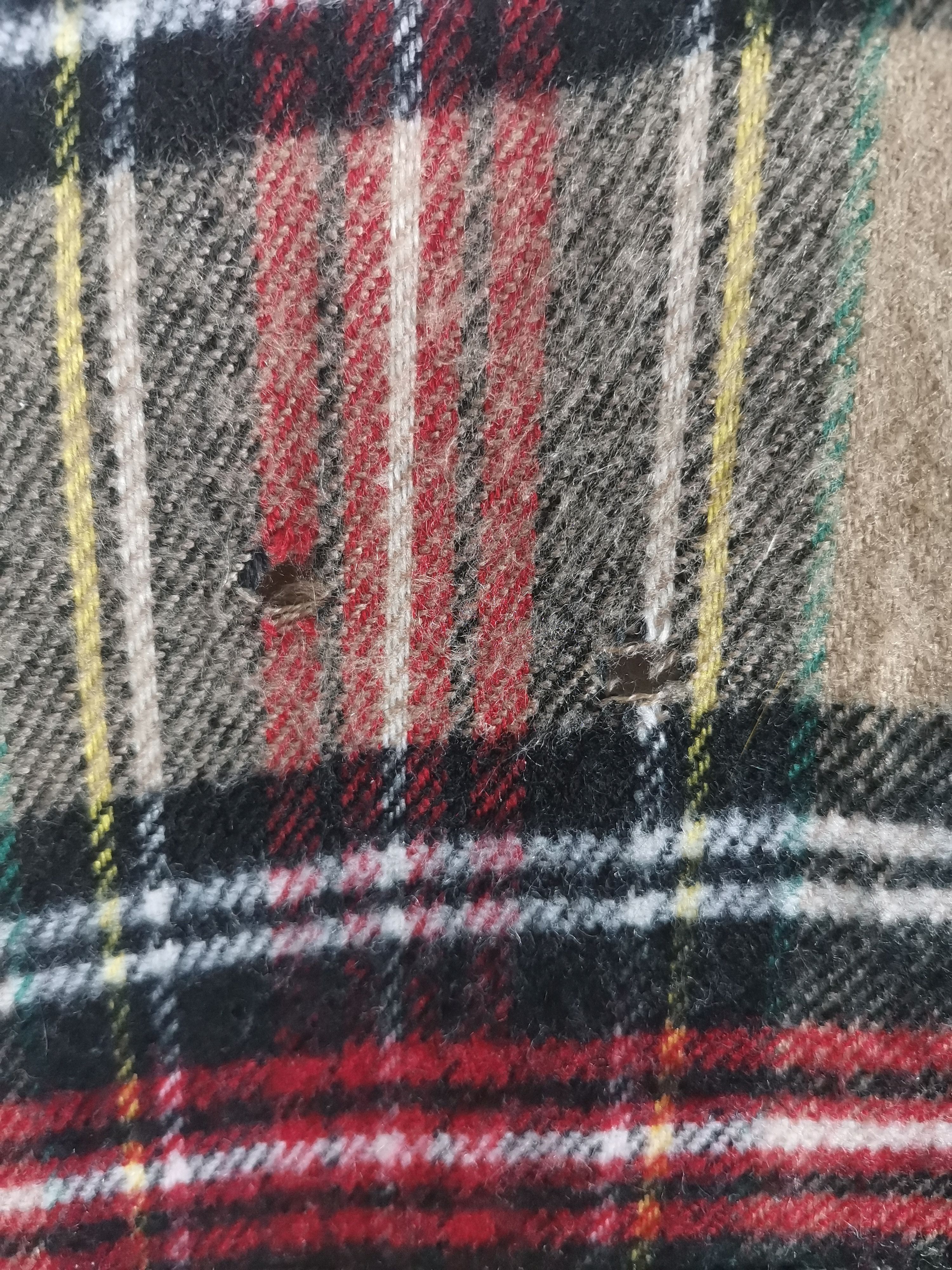 Japanese Brand Trashed Vintage John Henry Plaid Wool Flannel Shirt Jacket Size US M / EU 48-50 / 2 - 6 Thumbnail