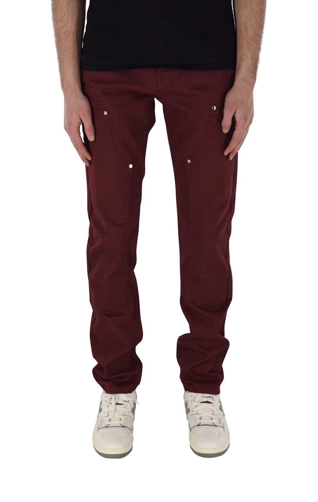 Vintage Double Knee Pants Wine Size US 40 / EU 56 - 1 Thumbnail