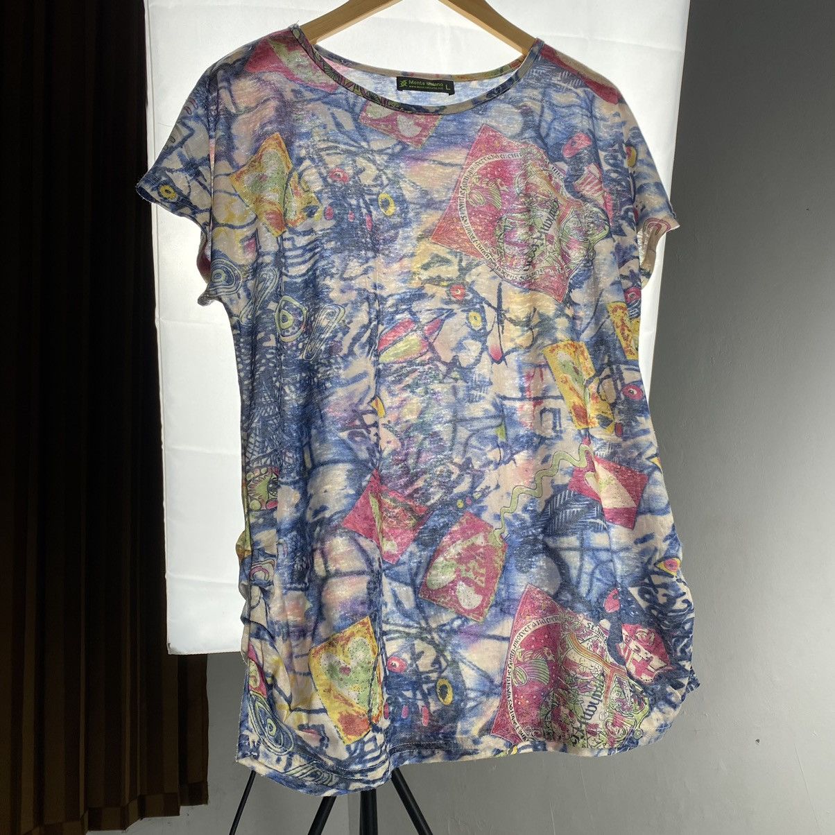 Jean Paul Gaultier × Vintage Eye art Jean paul gaultier style Size L / US 10 / IT 46 - 3 Thumbnail
